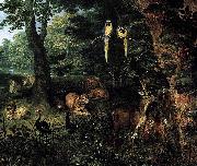 Jan Breughel Paradise oil painting reproduction